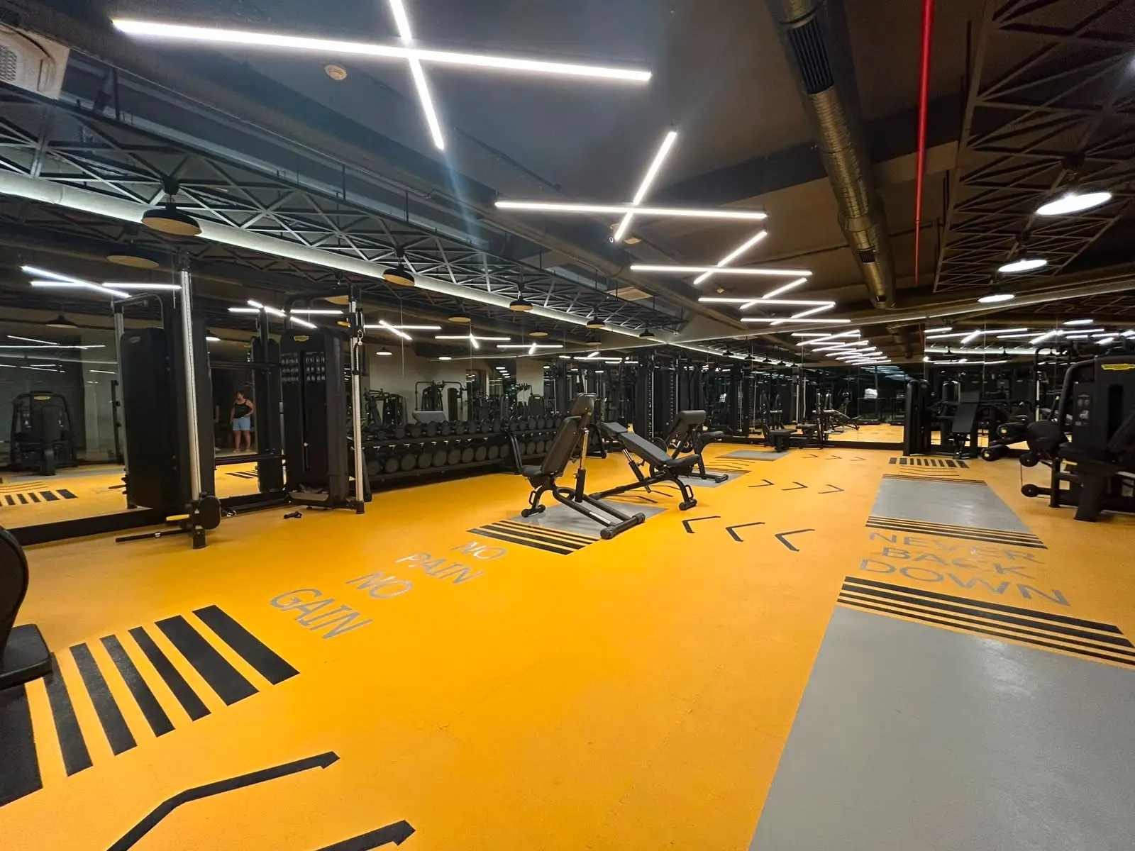 Gym area
